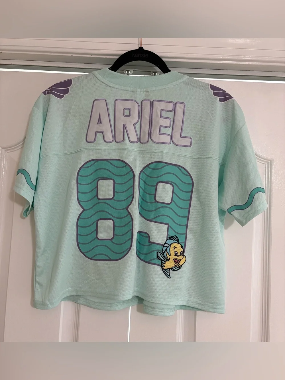 BoxLunch Disney The Little Mermaid Ariel Cropped Jersey
